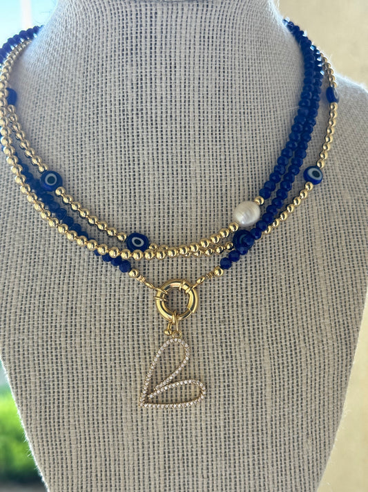 Evil Eye Necklace Set