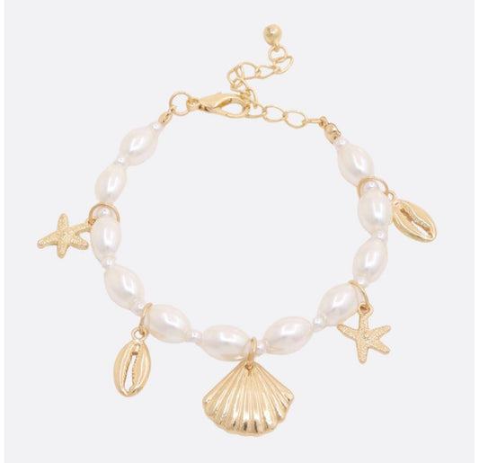 Sea Life Charm Bracelet