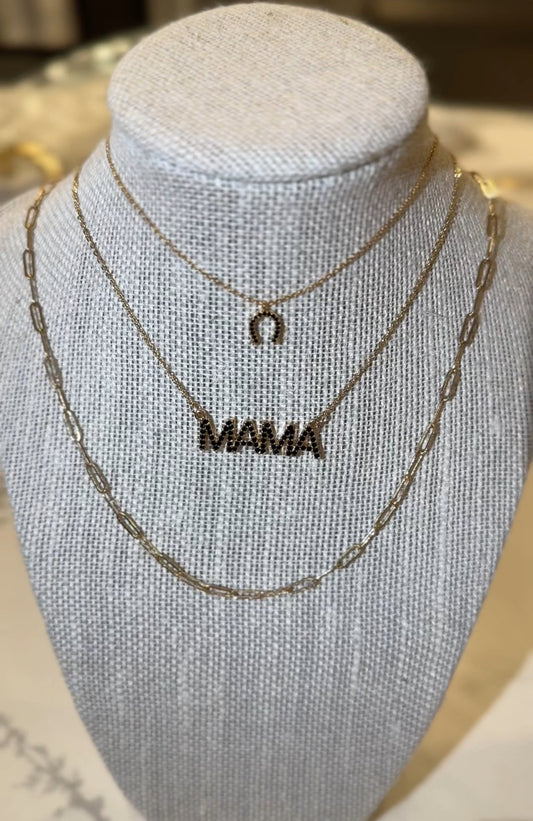 “MAMÁ” Necklace Set