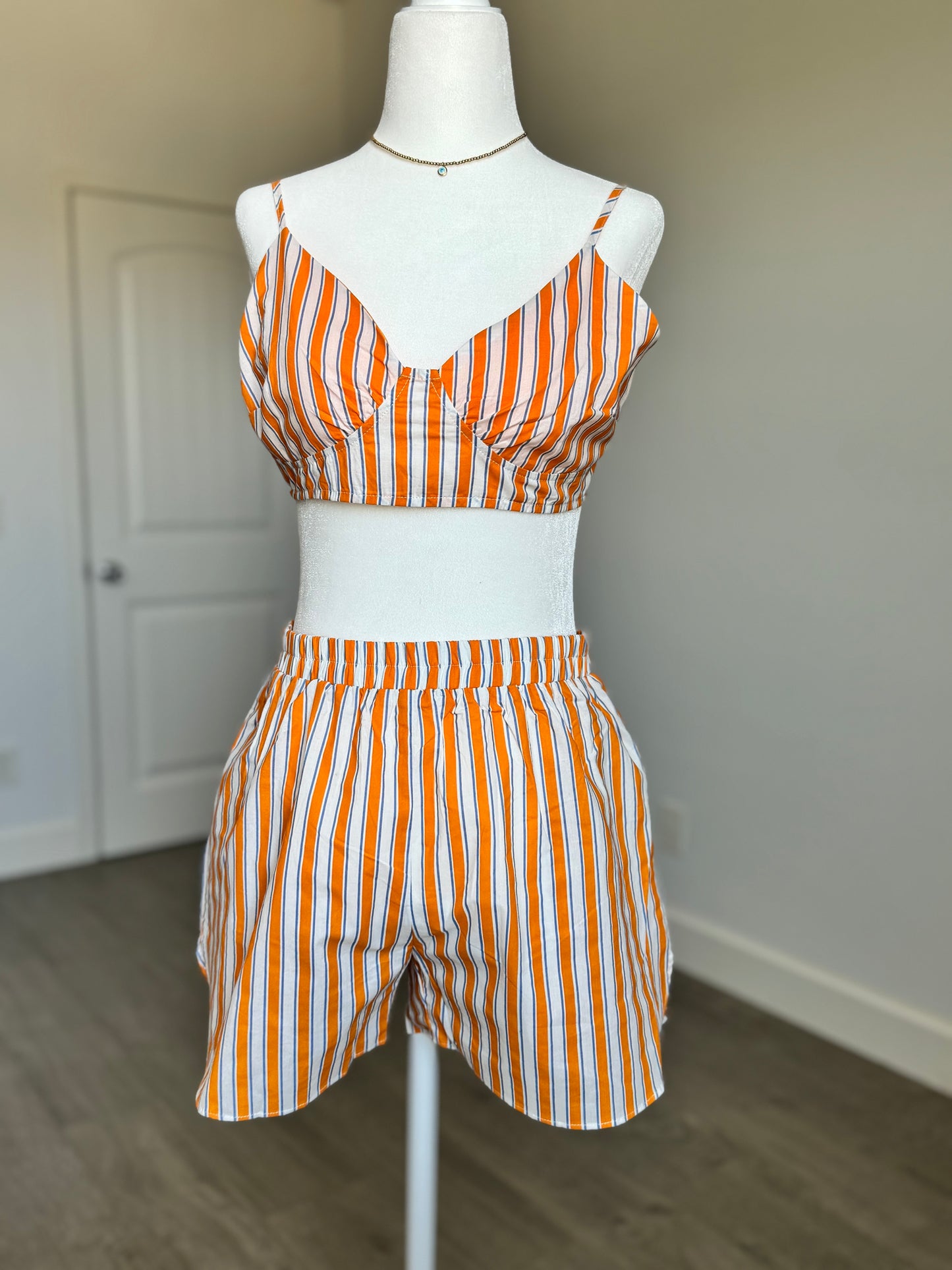 Orange Pant Set