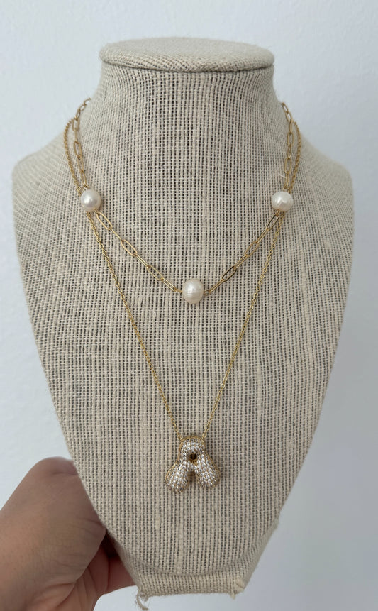 Pearl Gold Necklace